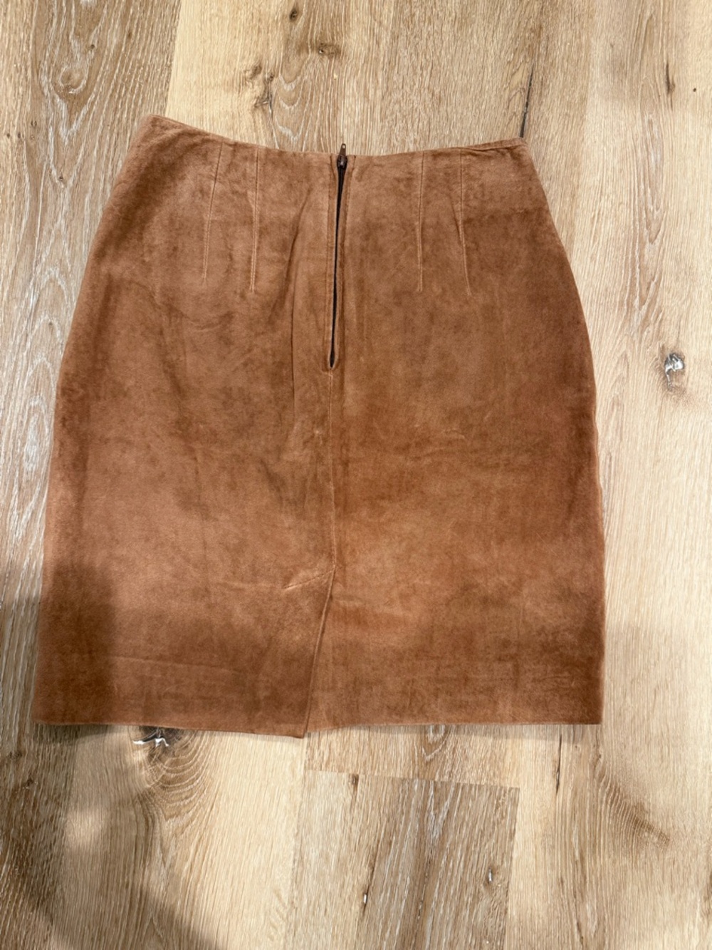 Hugo Buscati Brown Suede Mini Skirt - Picture 5 of 6